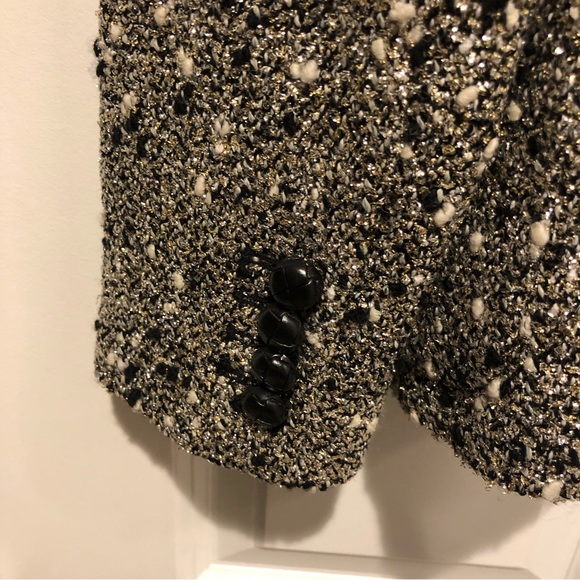 J Crew Collection Metallic Tweed Jacket - Picture 7 of 8